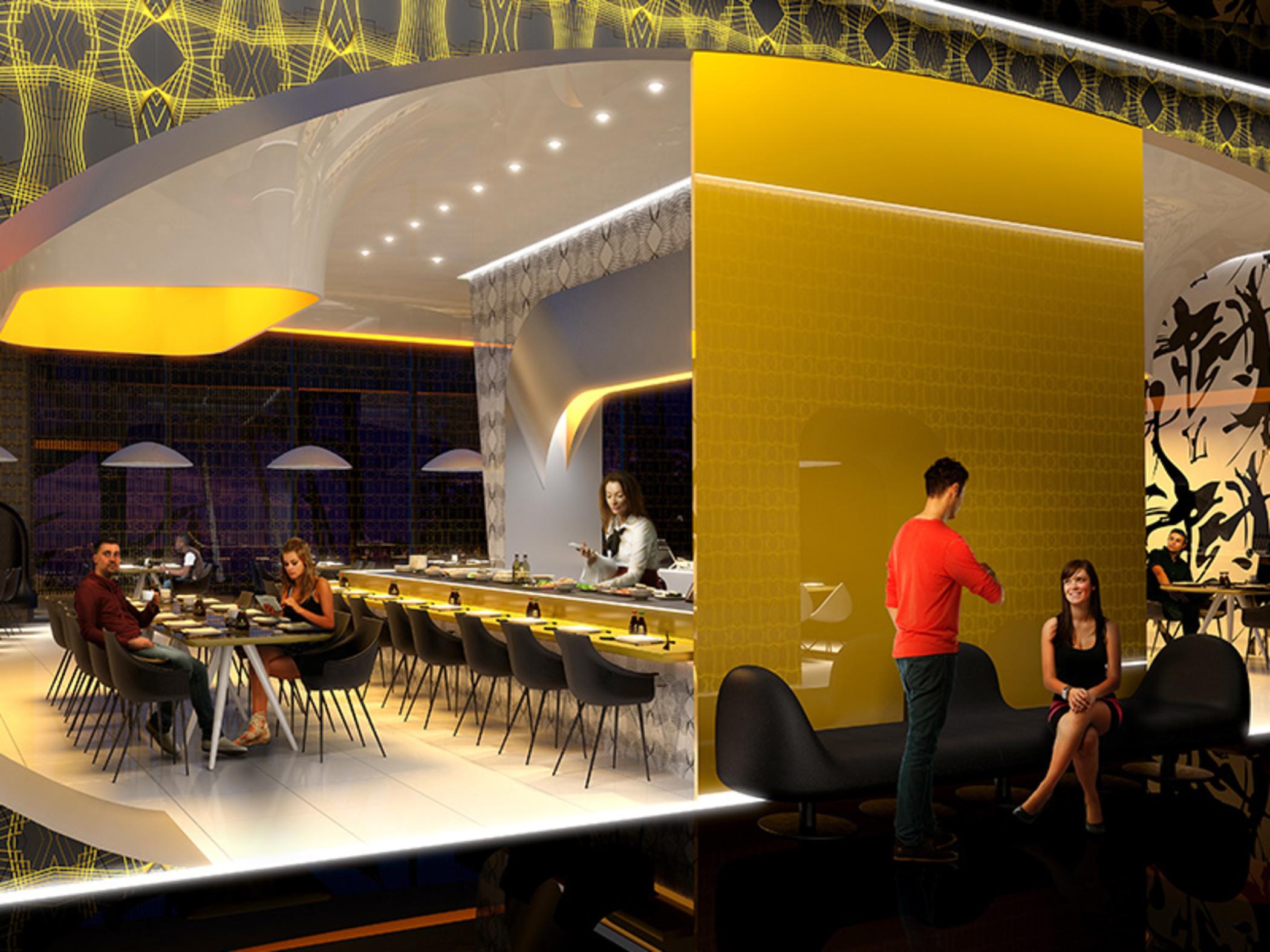 Temptation Cancun Resort (Adults Only) Esterno foto Interior of the restaurant