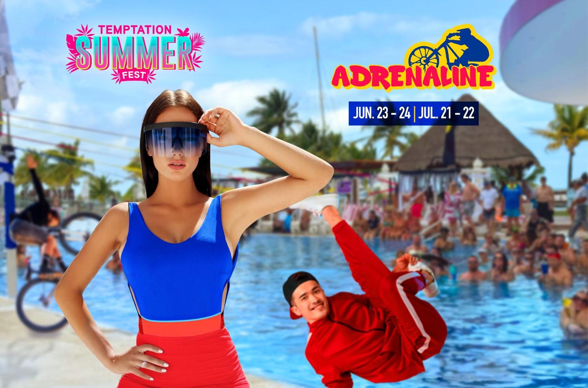 Temptation Cancun Resort (Adults Only) Esterno foto Adrenaline 2019