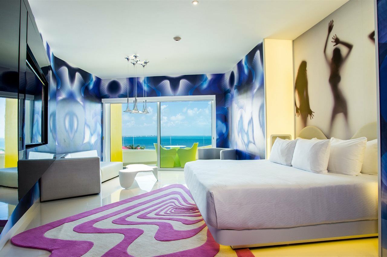 Temptation Cancun Resort (Adults Only) Esterno foto Suite at W Cancun